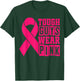 Breast Cancer Supporters - Tough Guys Wear Pink T-Shirt - T-Shirt | Forest