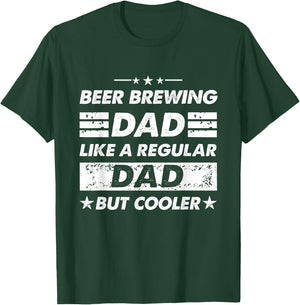 Beer Brewing Dad Like A Regular Dad Funny Beer Brewing T-Shirt - T-Shirt | Forest
