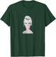 Woman with chewing gum beautiful woman blowing gum bubble T-Shirt - T-Shirt | Forest