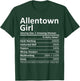 ALLENTOWN GIRL PA PENNSYLVANIA Funny City Home Roots Gift T-Shirt - T-Shirt | Forest