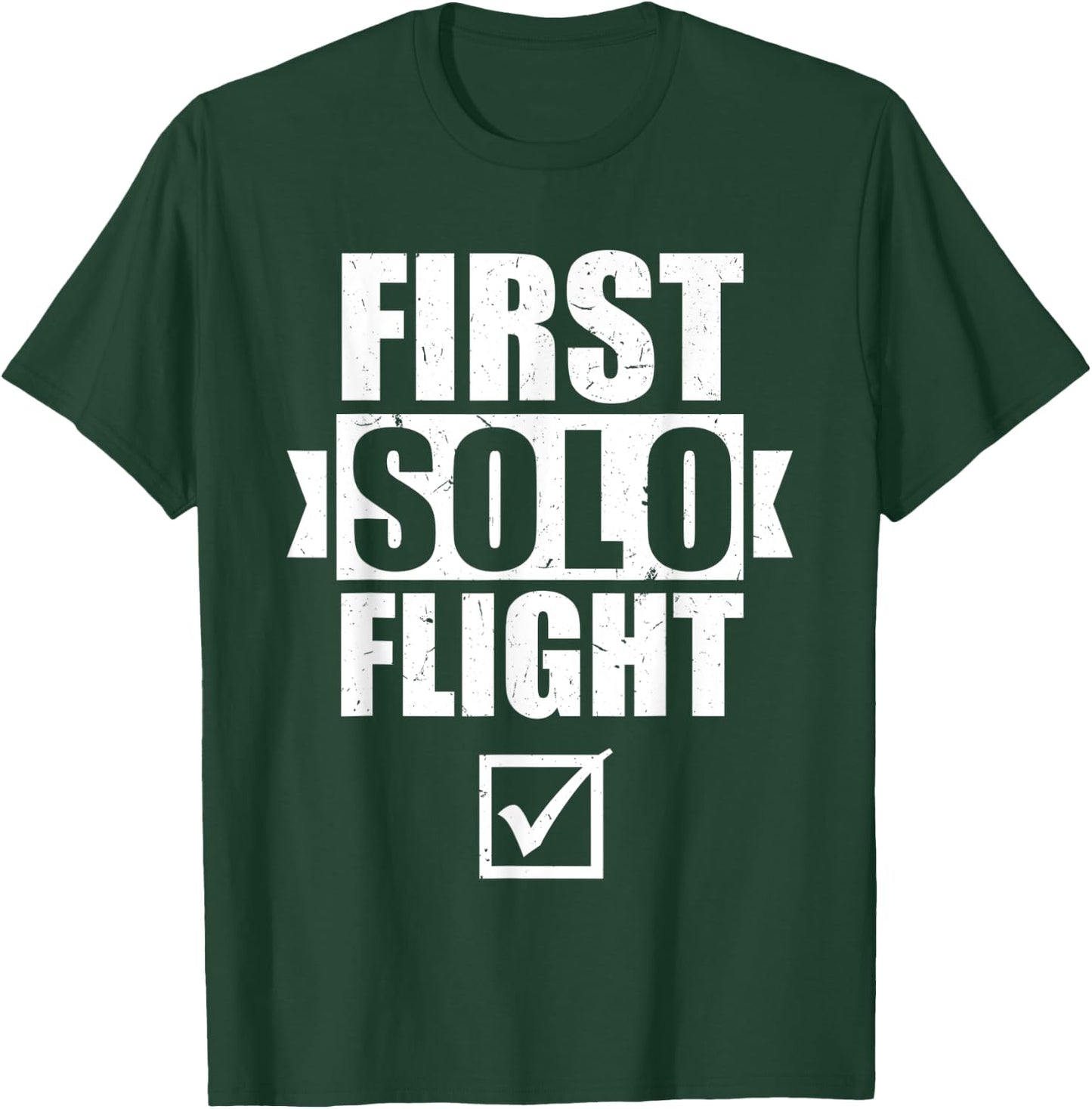 First Solo Flight T-Shirt - T-Shirt | Forest