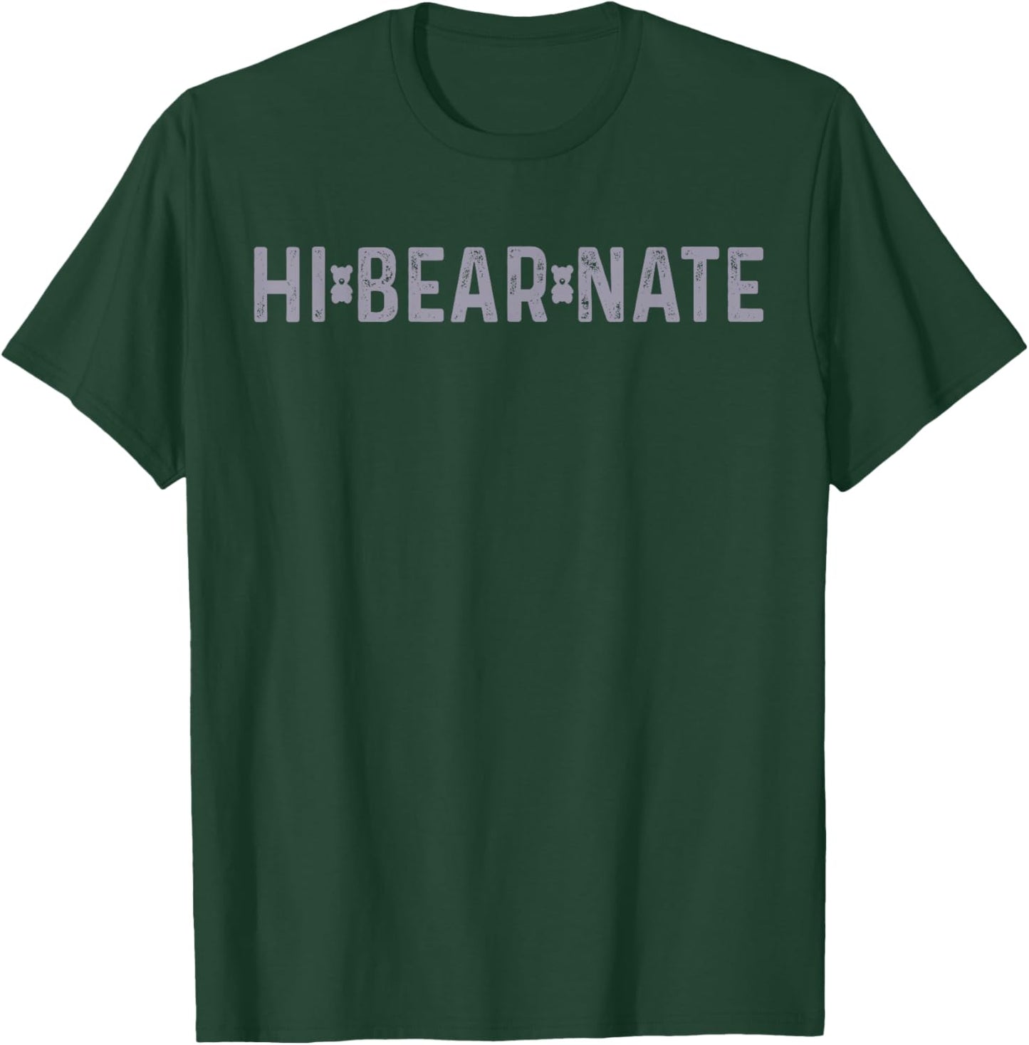 Hi Bear Nate T-Shirt - T-Shirt | Forest
