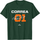 Carlos Correa Houston Baseball MLB Players Shortstop T-Shirt - T-Shirt | Forest