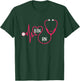 BSN RN EKG Heart Stethoscope Registered Nurse Graduation T-Shirt - T-Shirt | Forest