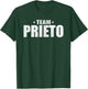 Prieto Surname Team Costume Retro Hispanic Spanish Family T-Shirt - T-Shirt | Forest