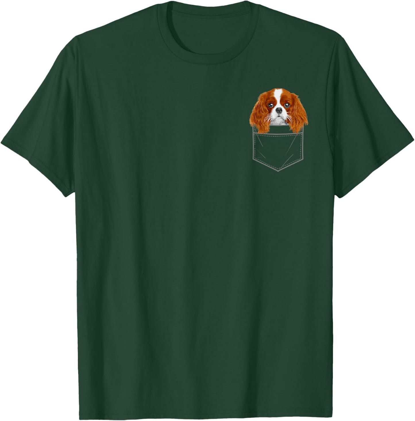 Cavalier King Charles Design Women Cavalier Spaniel T-Shirt - T-Shirt | Forest