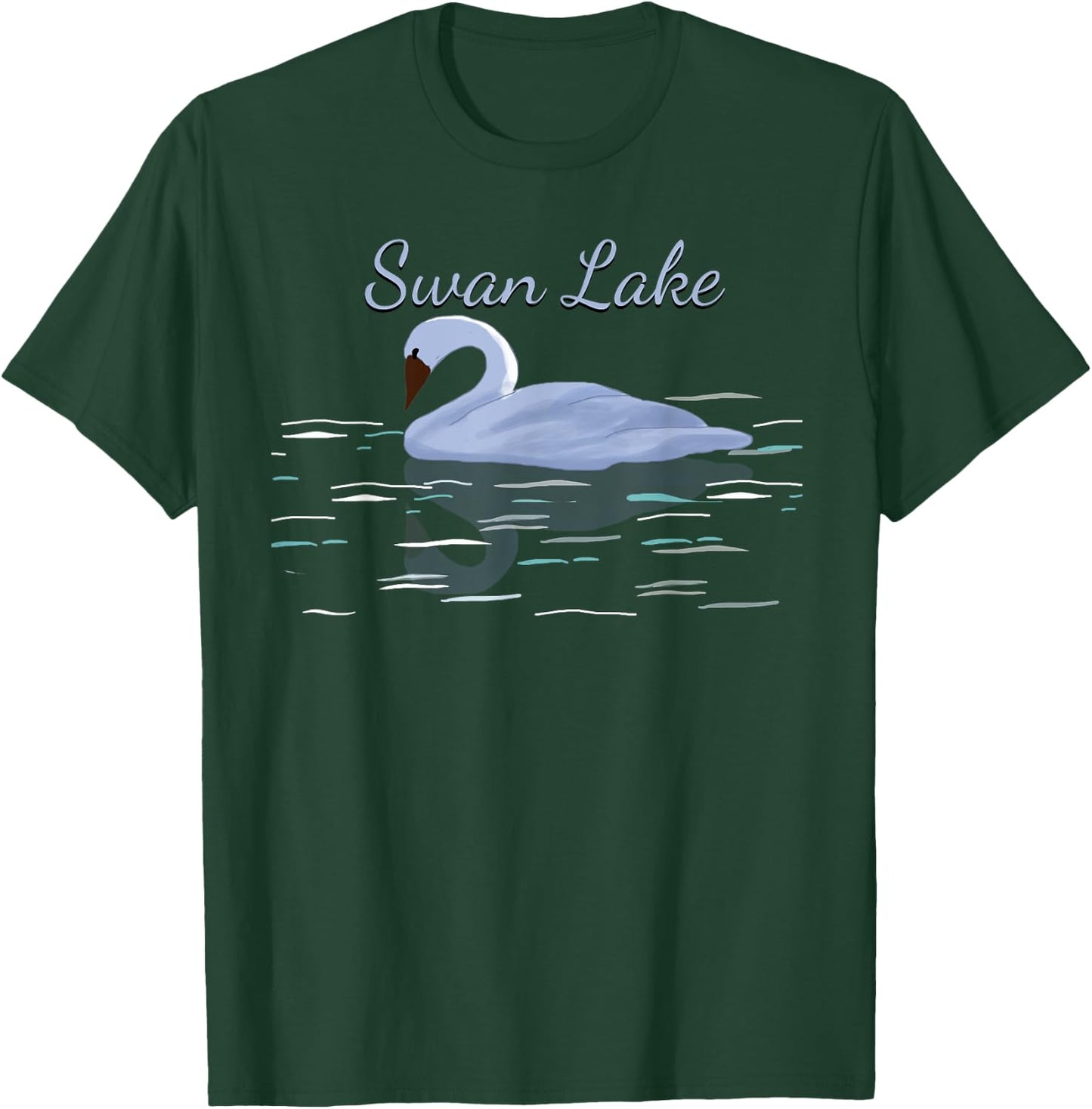 Dancer Choreographer Performer Swan Lake Ballet Rehearsal T-Shirt - T-Shirt | Forest