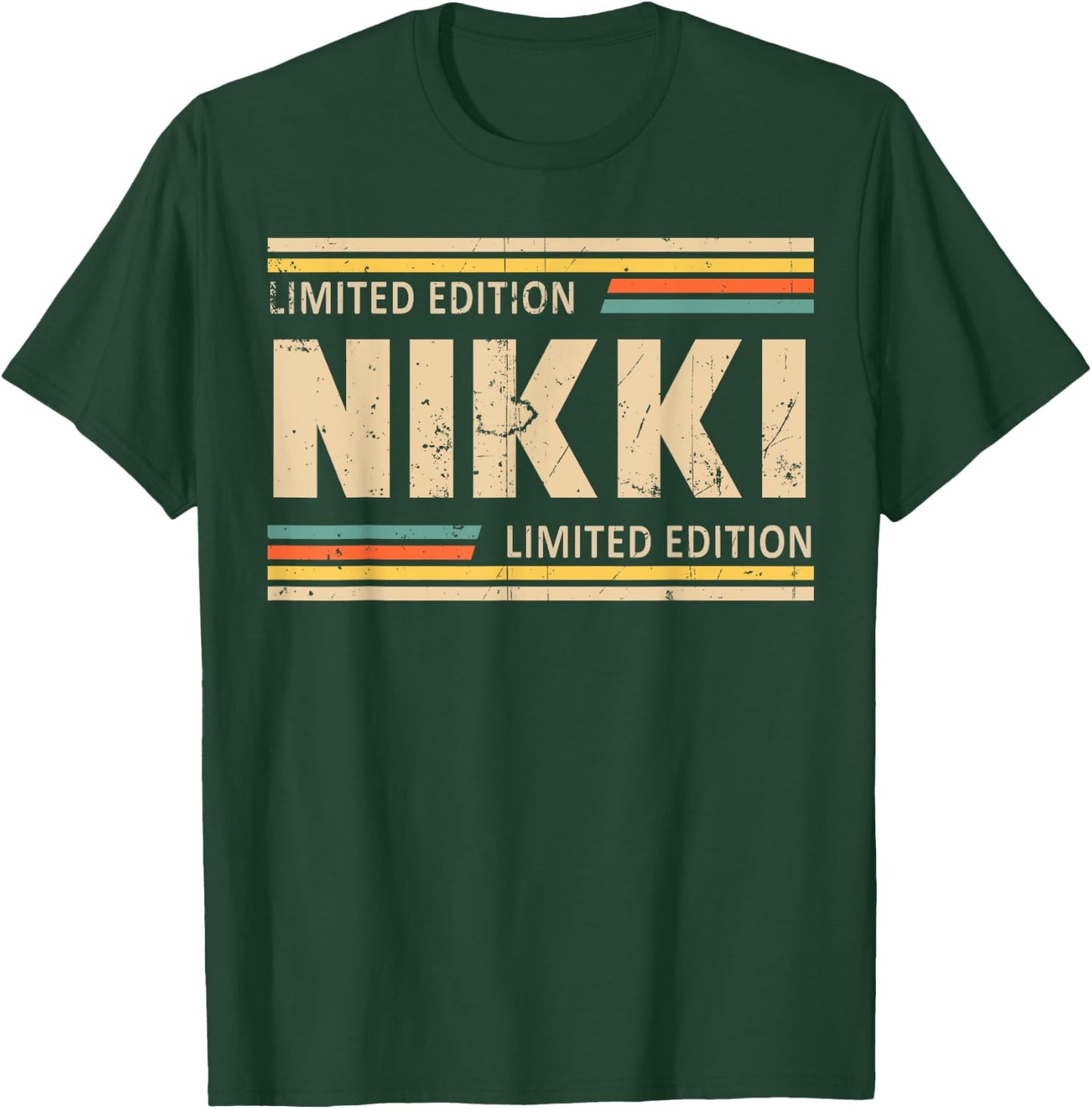 NIKKI Limited Edition Shirt NIKKI Name Personalized T-Shirt - T-Shirt | Forest