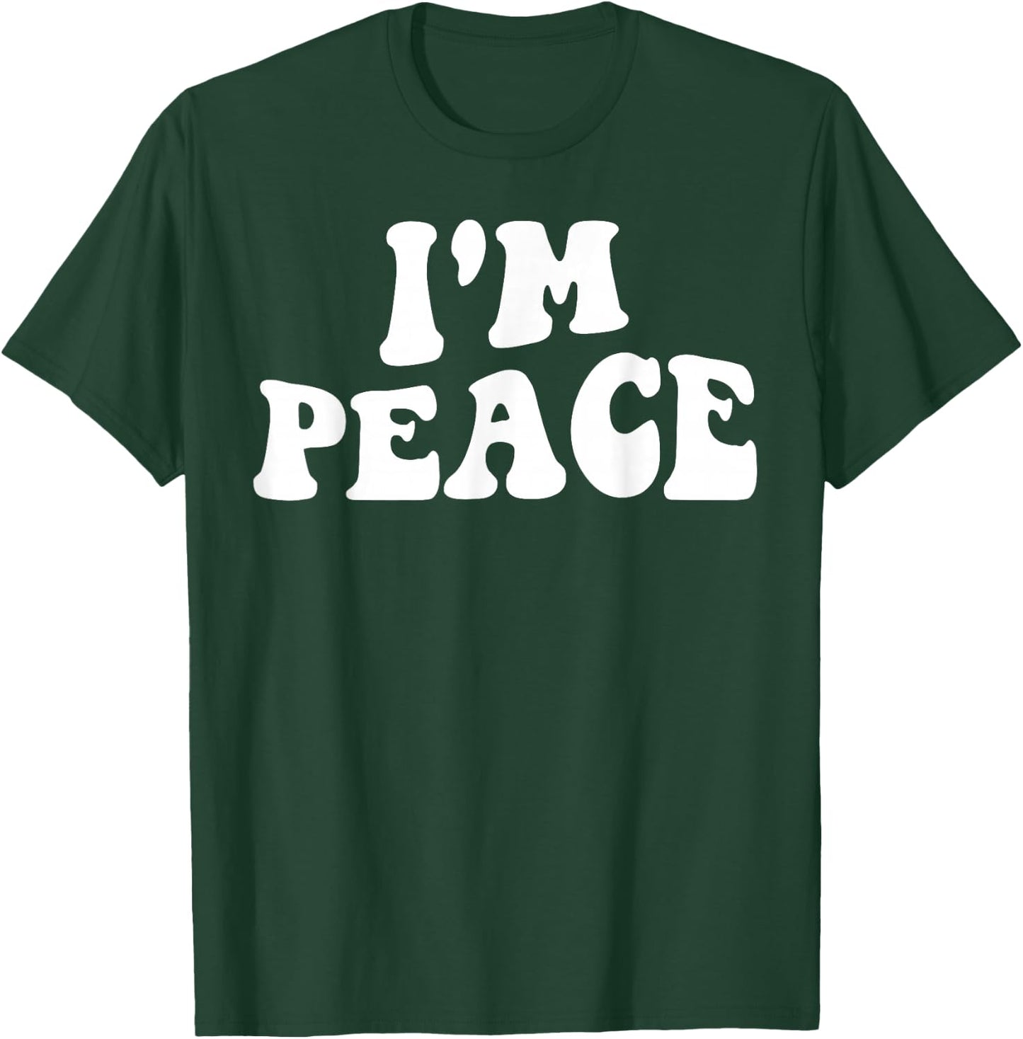 Im Peace I Come in Peace Couples Costume Women T-Shirt - T-Shirt | Forest