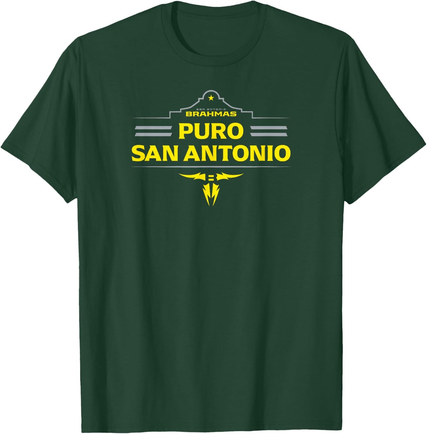 San Antonio Brahmas - Puro San Antonio - UFL T-Shirt - T-Shirt | Forest