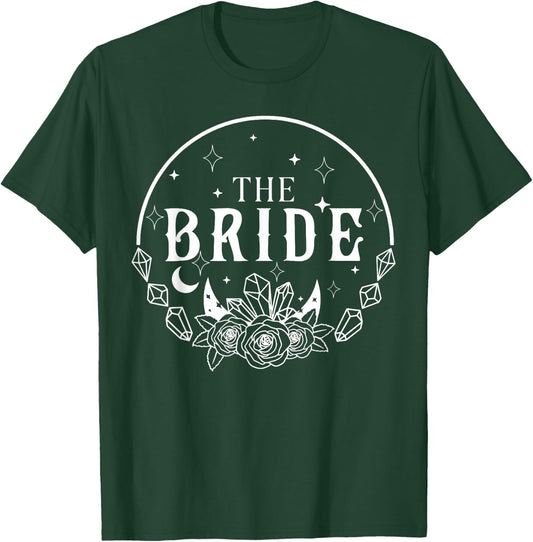 The Bride Coven Gothic Bachelorette Bach Party Matching T-Shirt - T-Shirt | Forest