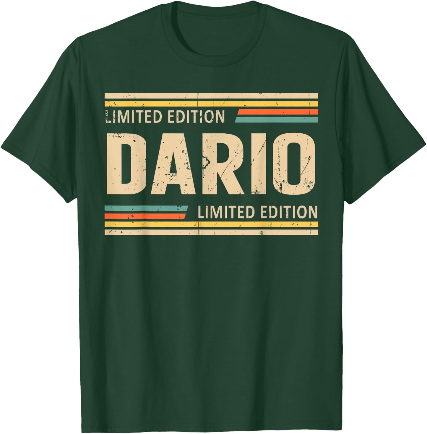 DARIO Limited Edition Shirt DARIO Name Personalized T-Shirt - T-Shirt | Forest
