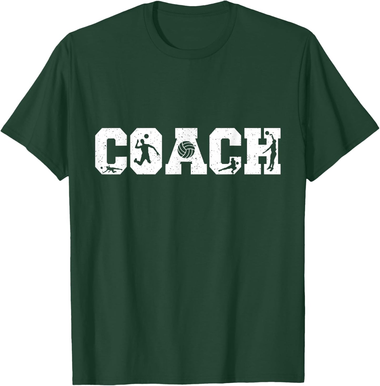 Volleyball Coach T-Shirt - T-Shirt | Forest