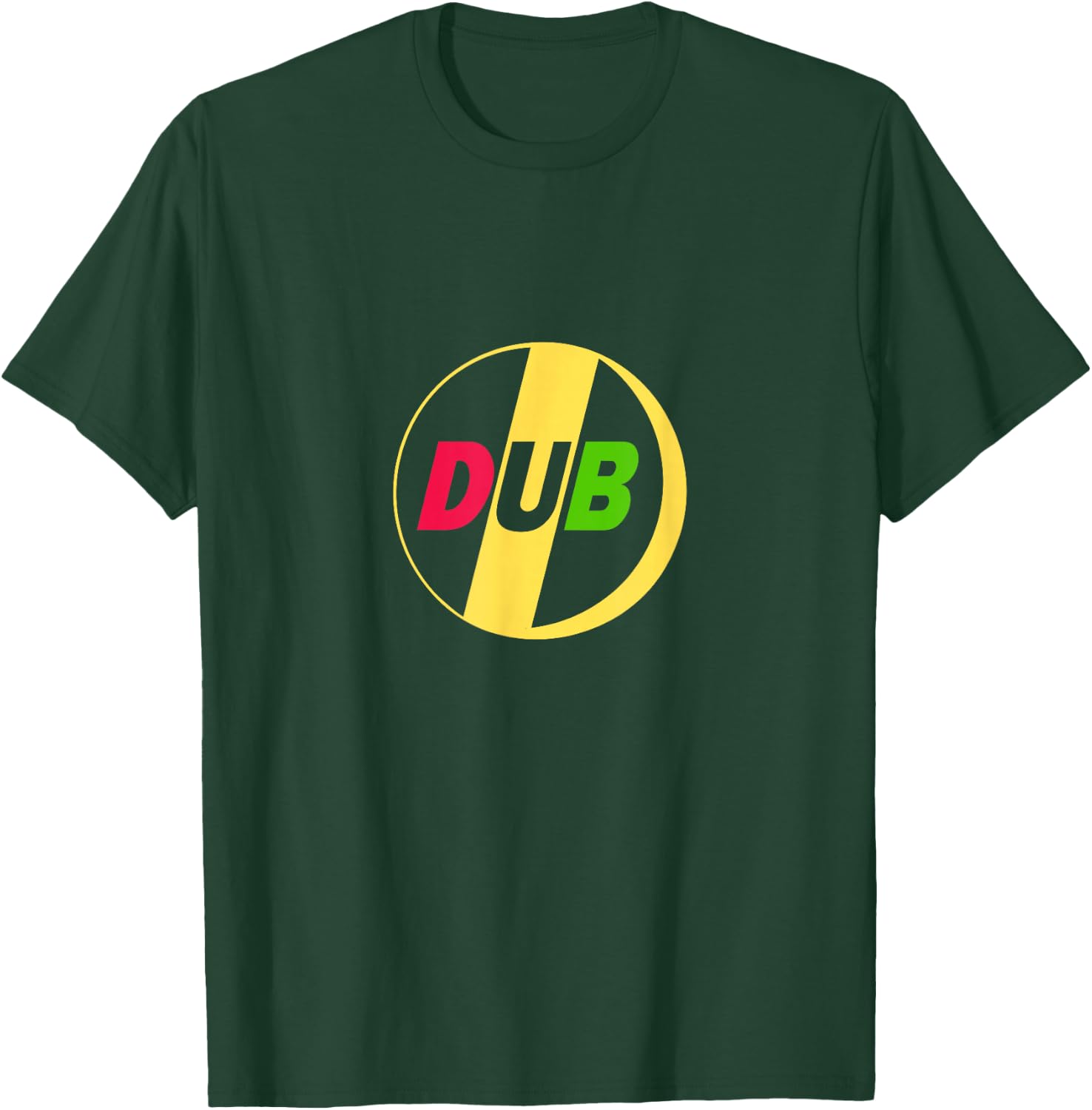 Dub Reggae Pill Rastafari Red Yellow Green T-Shirt - T-Shirt | Forest