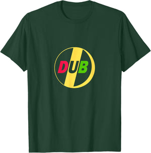 Dub Reggae Pill Rastafari Red Yellow Green T-Shirt - T-Shirt | Forest