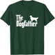 Labrador Golden Retriever - The DogFather Father's Day T-Shirt - T-Shirt | Forest