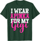 I Wear Pink For My Gigi Breast Cancer Awareness T-Shirt - T-Shirt | Forest