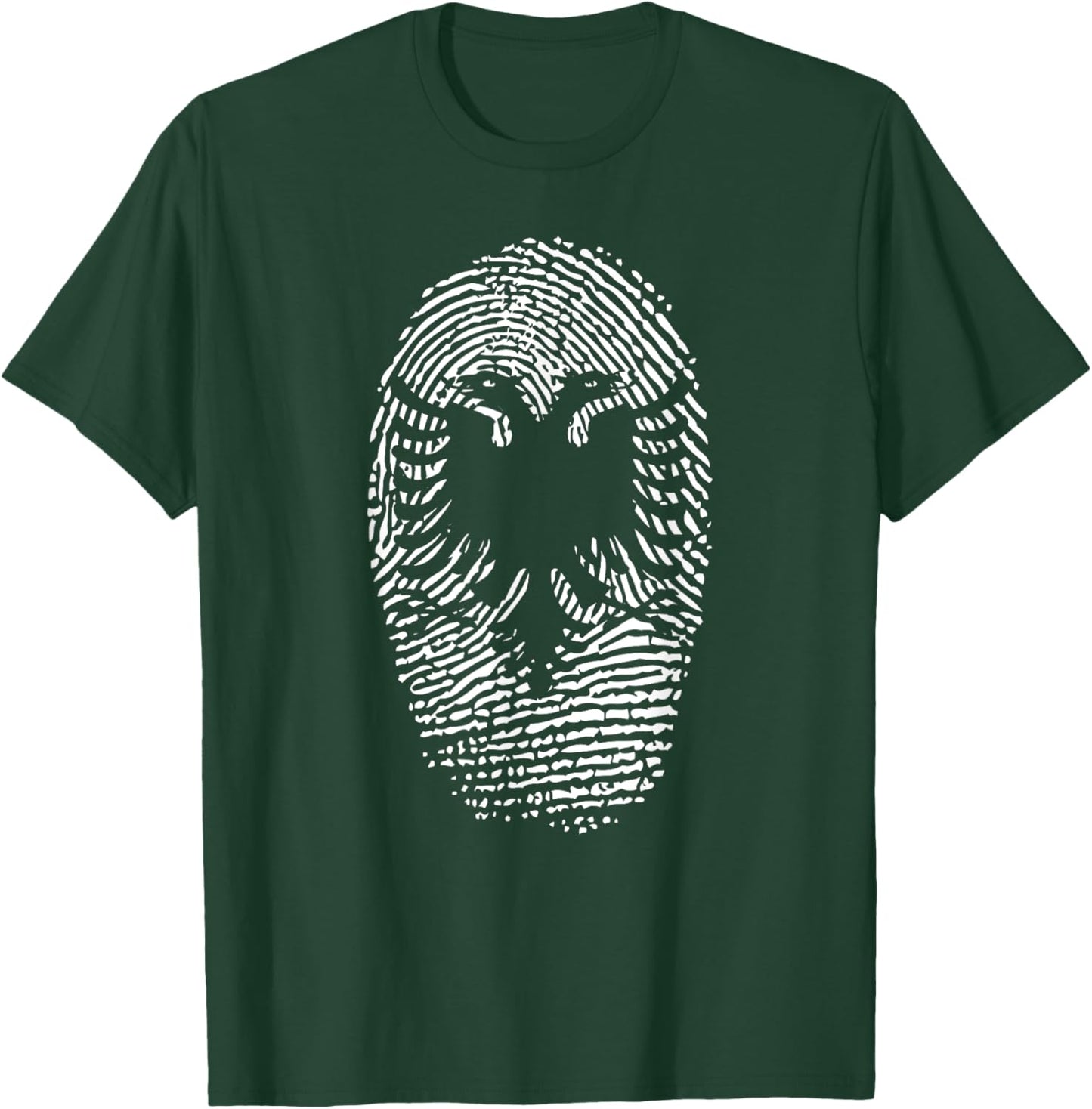 Albania Albanian Flag Eagle Gift T-Shirt - T-Shirt | Forest