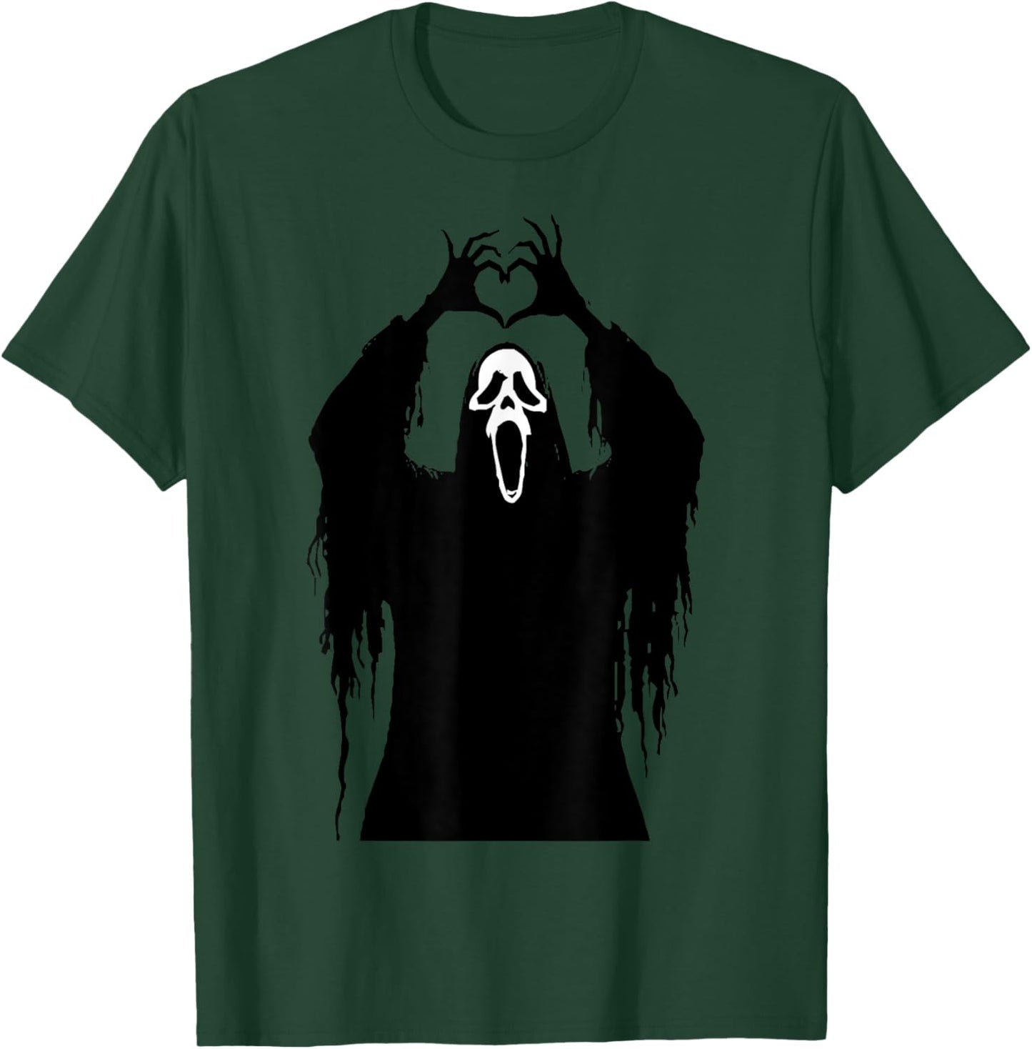 Halloween Scary Face Horror Poster T-Shirt - T-Shirt | Forest