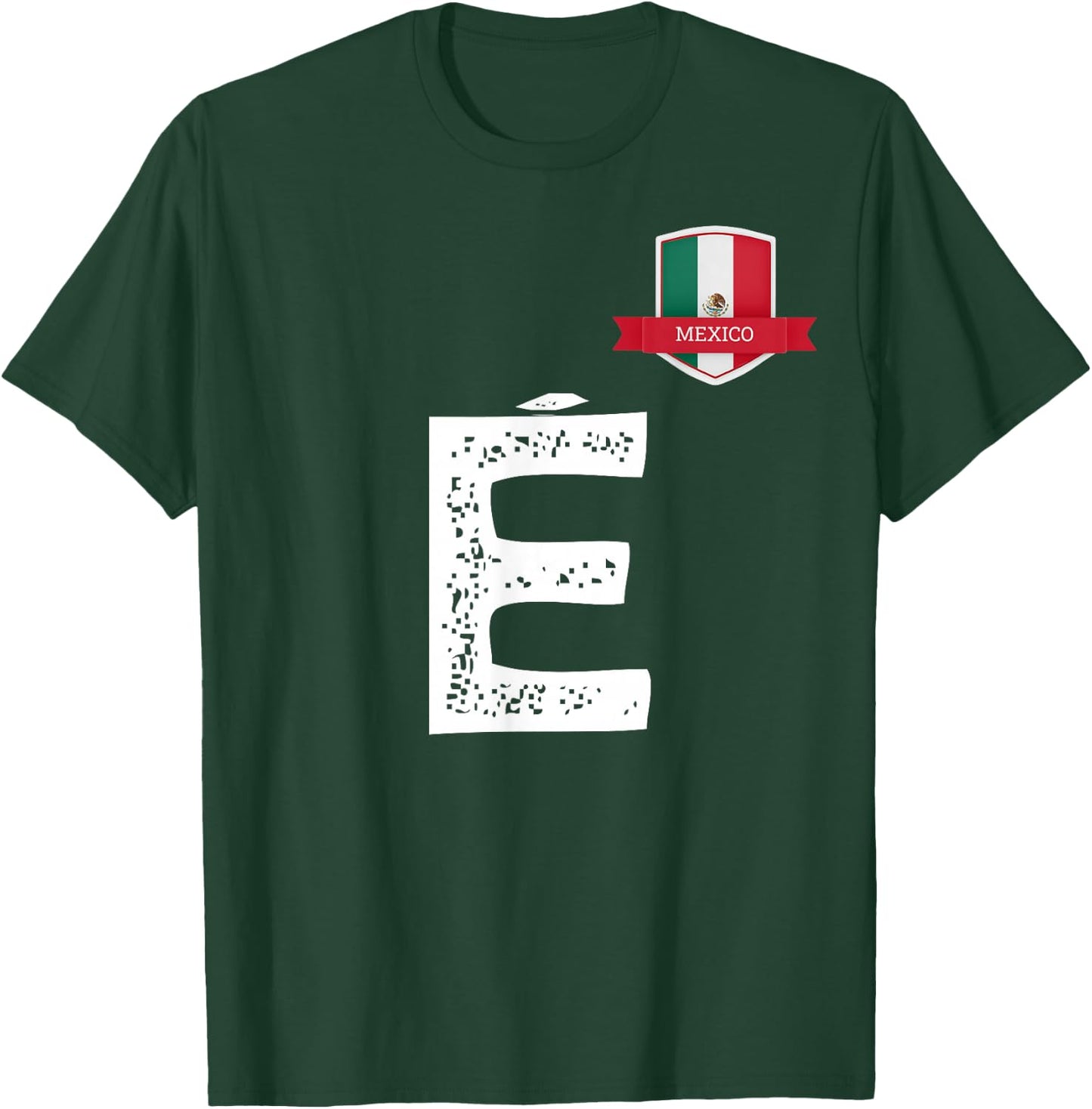 Mexico Man Flag E Mexican Mexico T-Shirt - T-Shirt | Forest