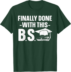 Graduation Art Women Bachelor Of Science Graduation T-Shirt - T-Shirt | Forest