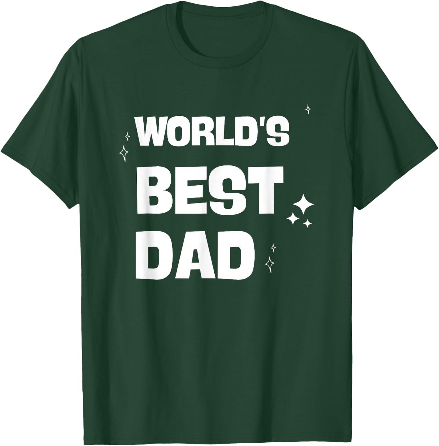 World's Best Dad T-Shirt - T-Shirt | Forest