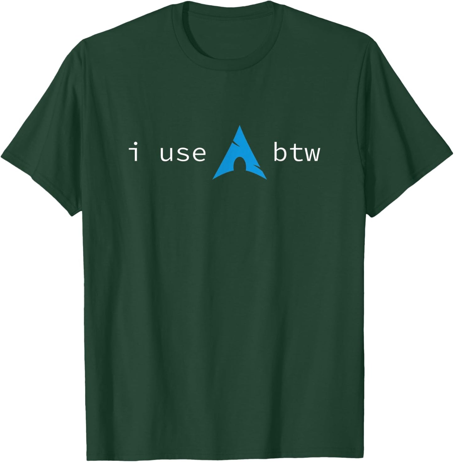 All Things Geek by MCMA I Use Arch, BTW , Small T-Shirt - T-Shirt | Forest