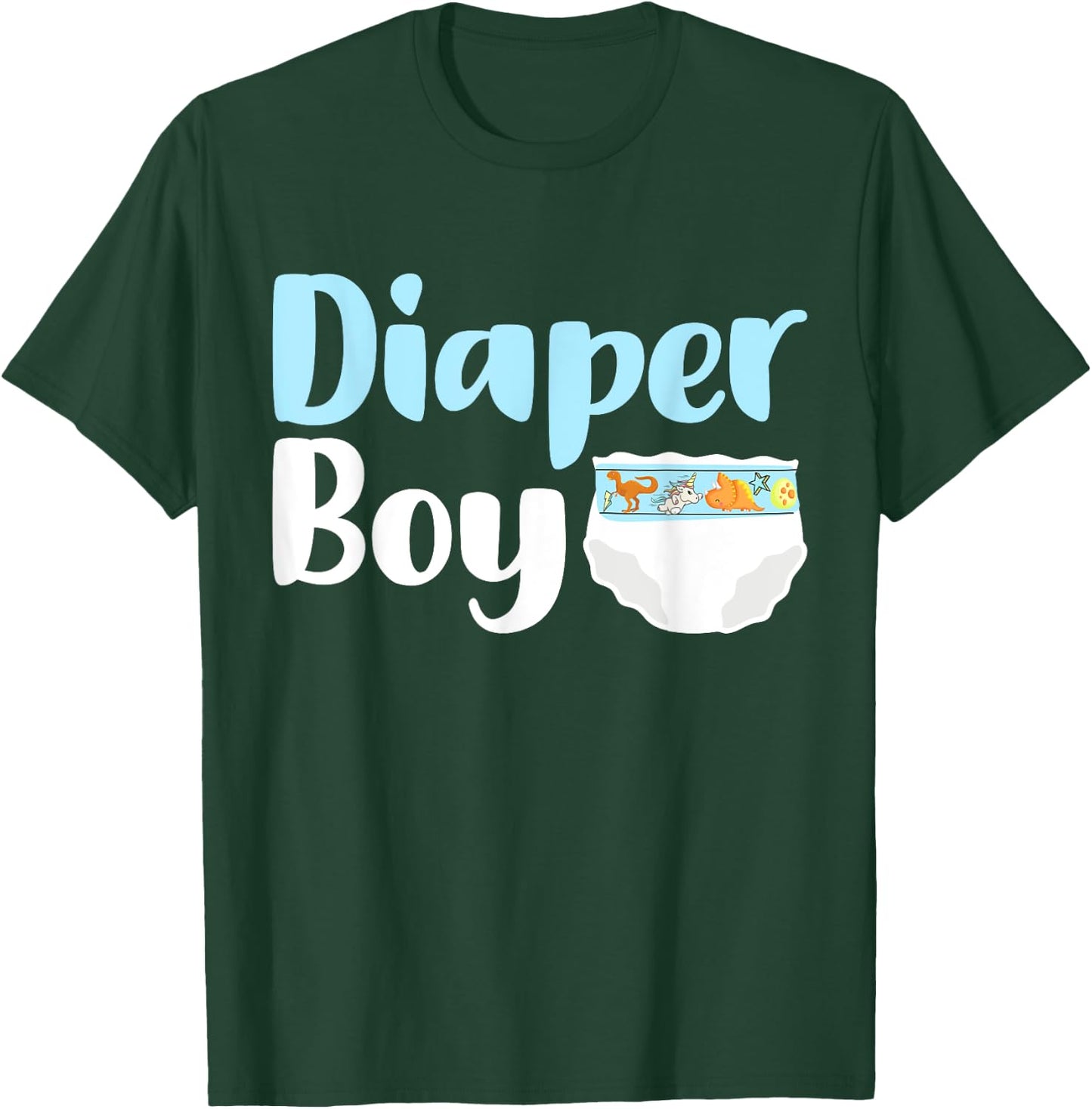 Diaper Boy T-Shirt - T-Shirt | Forest