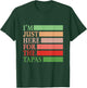 I'm Just Here For The Tapas Vintage Funny Spanish Food T-Shirt - T-Shirt | Forest