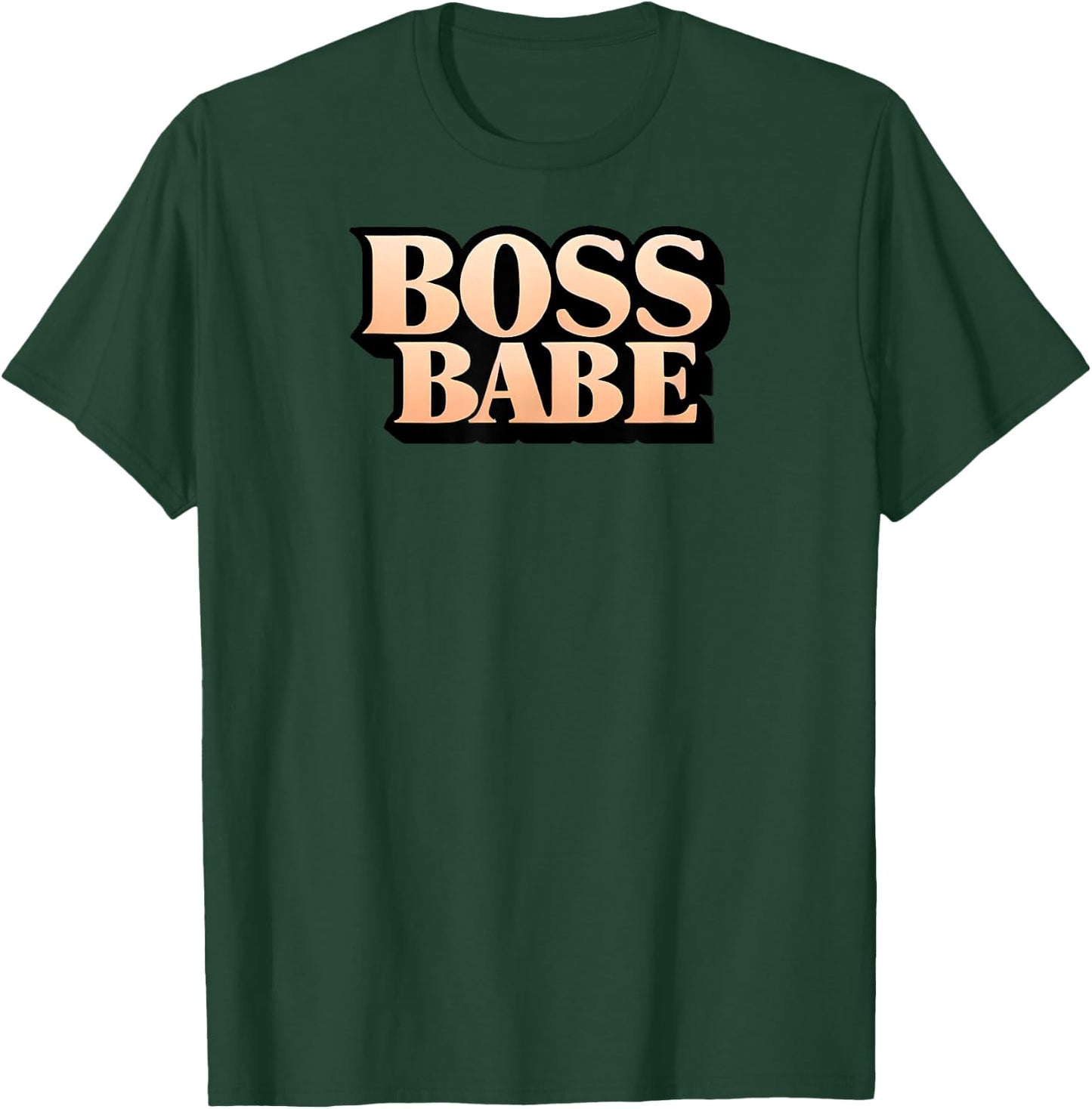 Funny Entrepreneur Motivational Feminist Boss Babe T-Shirt - T-Shirt | Forest