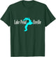 Minimalist Lake Pend Oreille - Idaho T-Shirt - T-Shirt | Forest