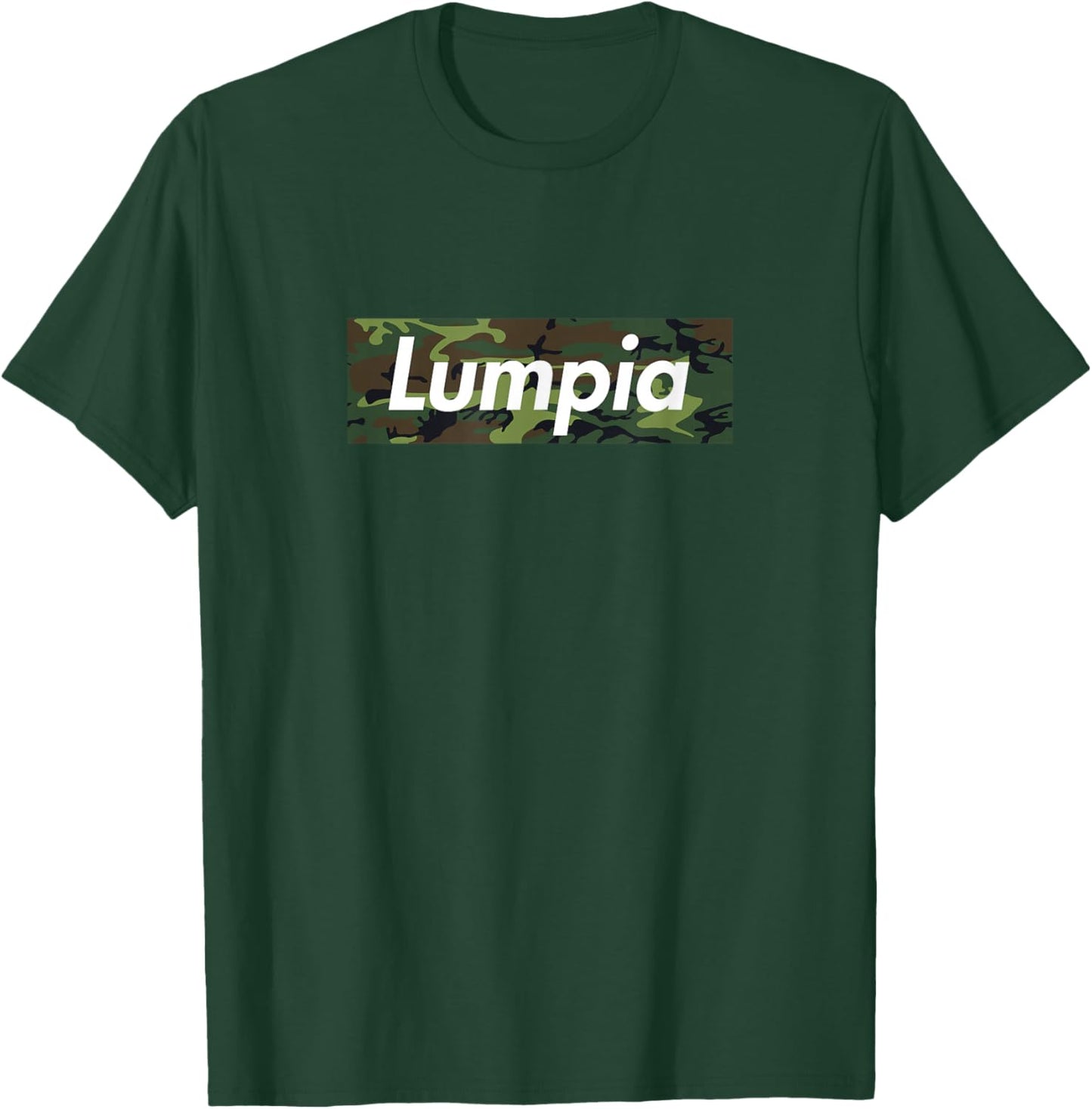 Lumpia Philippines Shirt, Pinoy Food Shirt, Camo Box T-Shirt - T-Shirt | Forest