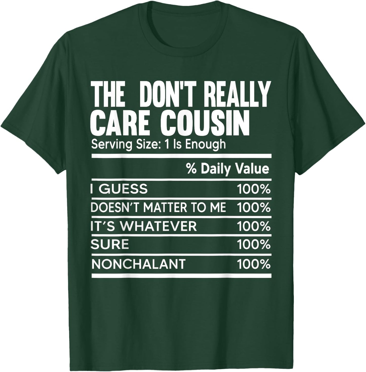 Member Of The Crazy Cousin Crew Matching Family Funny Facts T-Shirt - T-Shirt | Forest