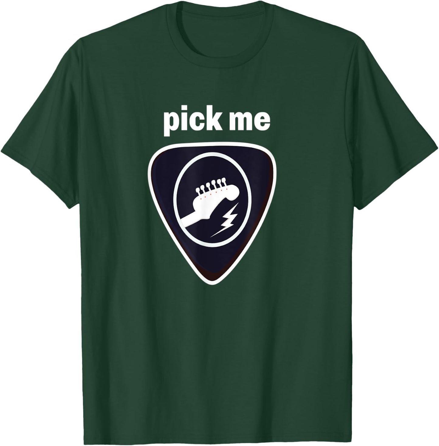 Pick me funny Gift present for guitar student teacher T-Shirt - T-Shirt | Forest