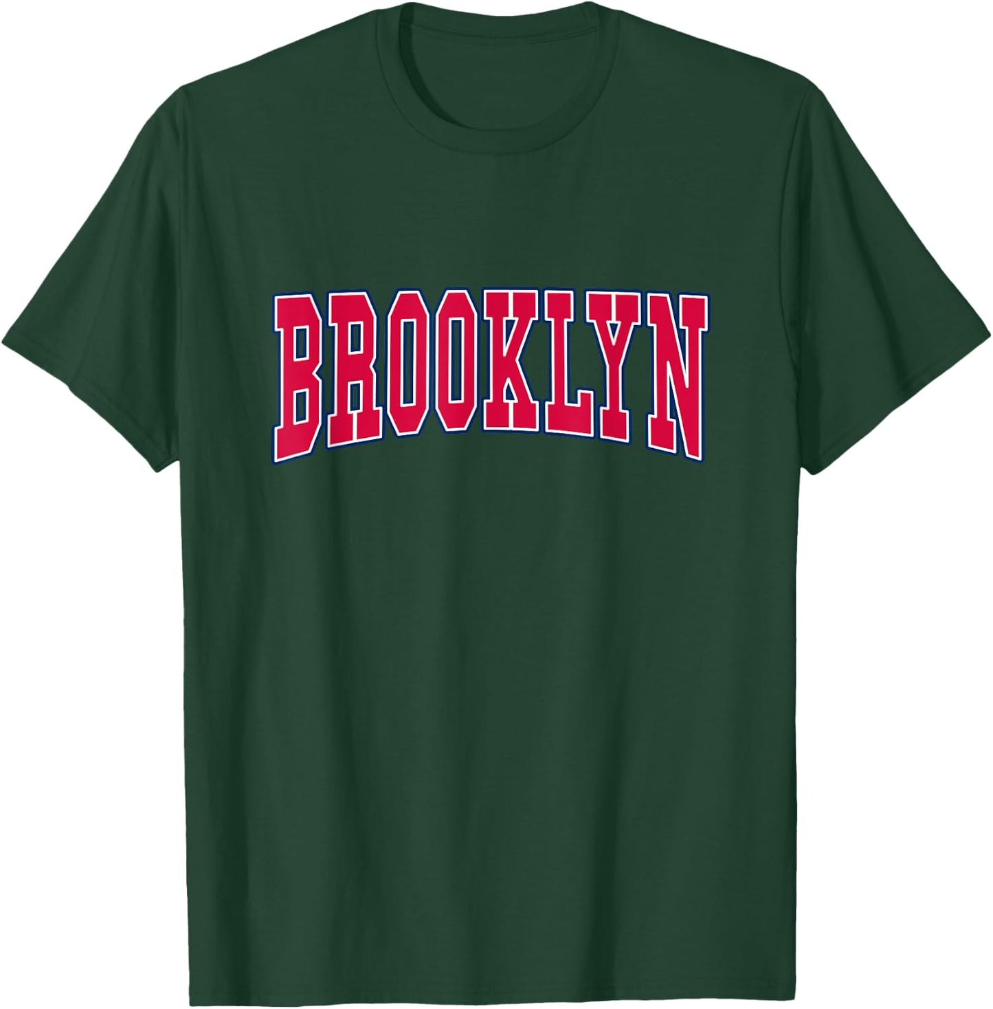 BROOKLYN - Throwback Design - Classic T-Shirt - T-Shirt | Forest