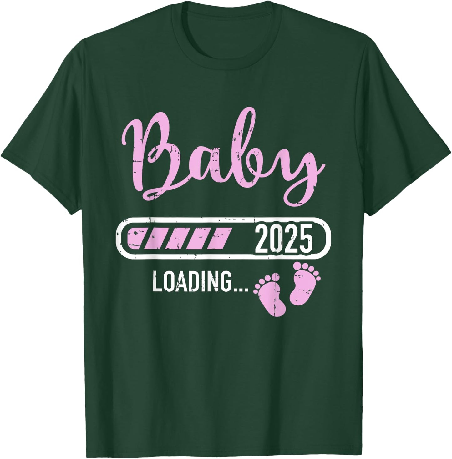 Baby loading 2025 for pregnancy announcement T-Shirt - T-Shirt | Forest