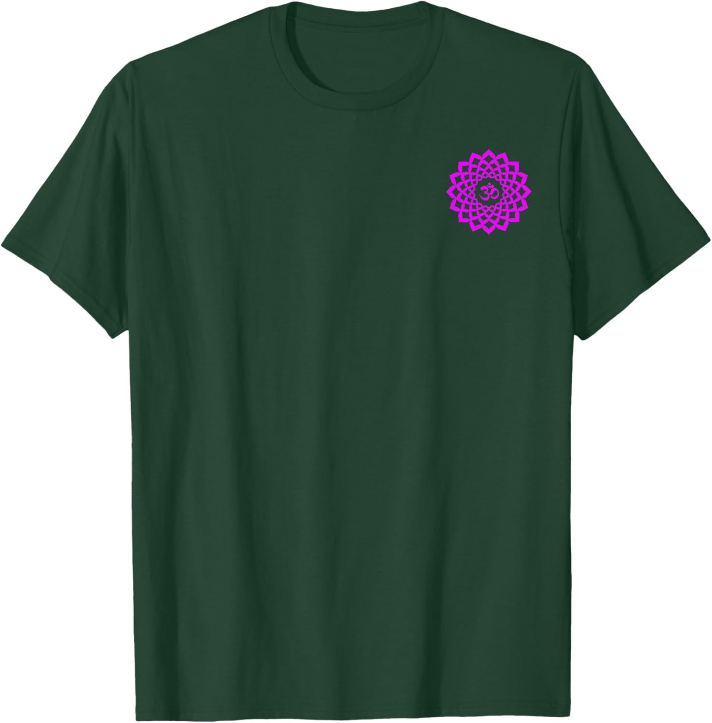 Sahasrara Chakra Symbol Yoga - Small Print T-Shirt - T-Shirt | Forest