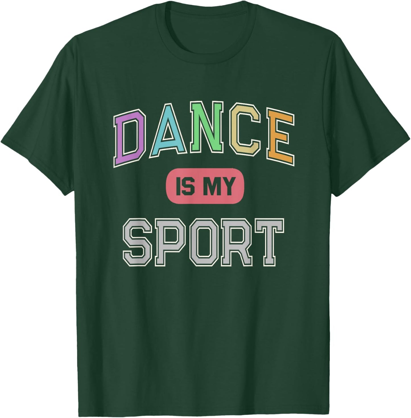 DANCE IS MY SPORT Straight Outta Dancing Class Ballet Dancer T-Shirt - T-Shirt | Forest