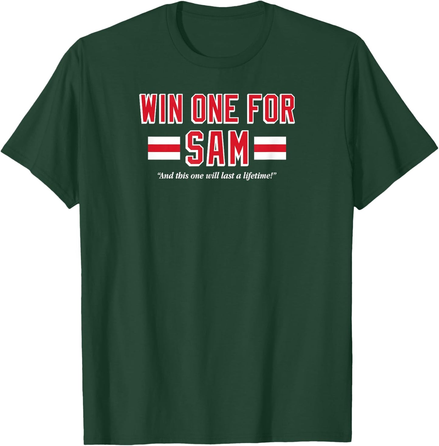 Win One For Sam - New York Hockey T-Shirt - T-Shirt | Forest