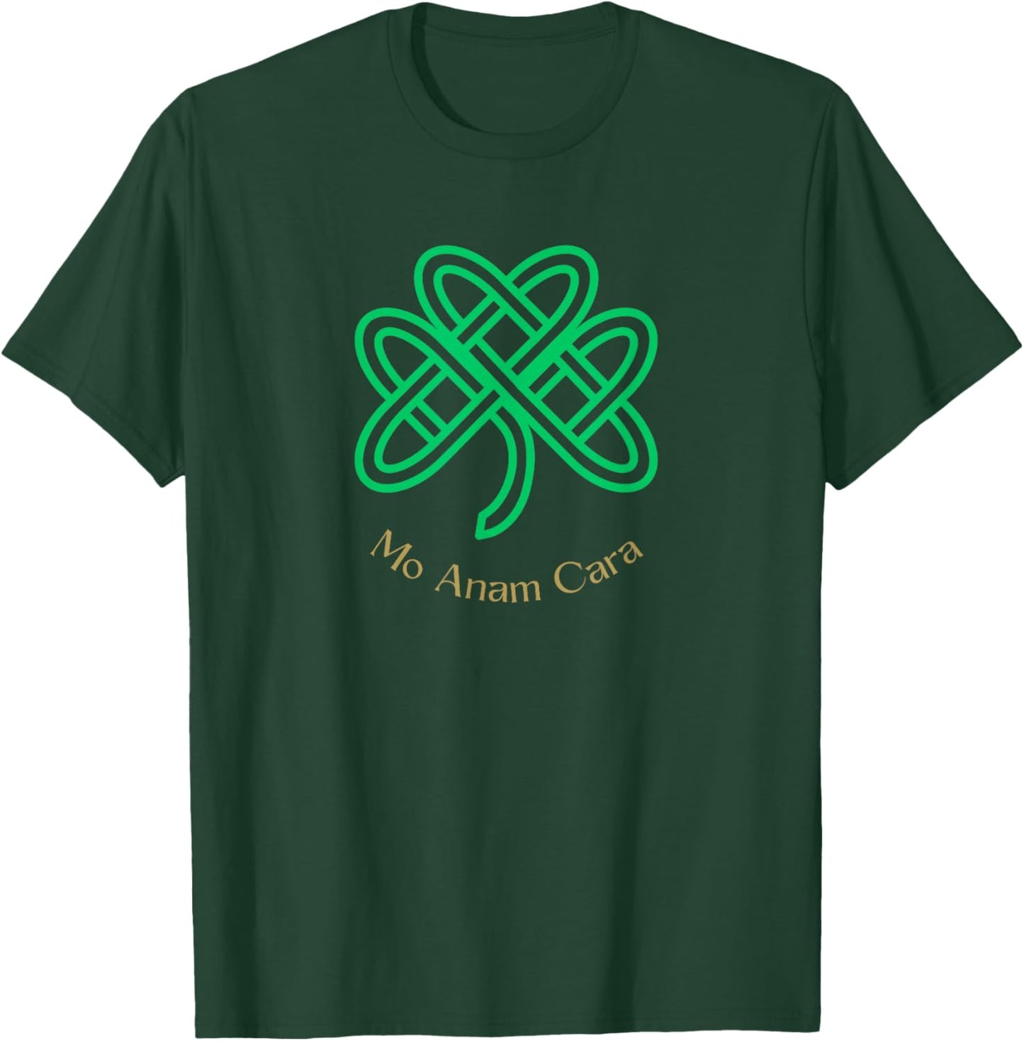 Mo Anam Cara Irish Shamrock T-Shirt - T-Shirt | Forest