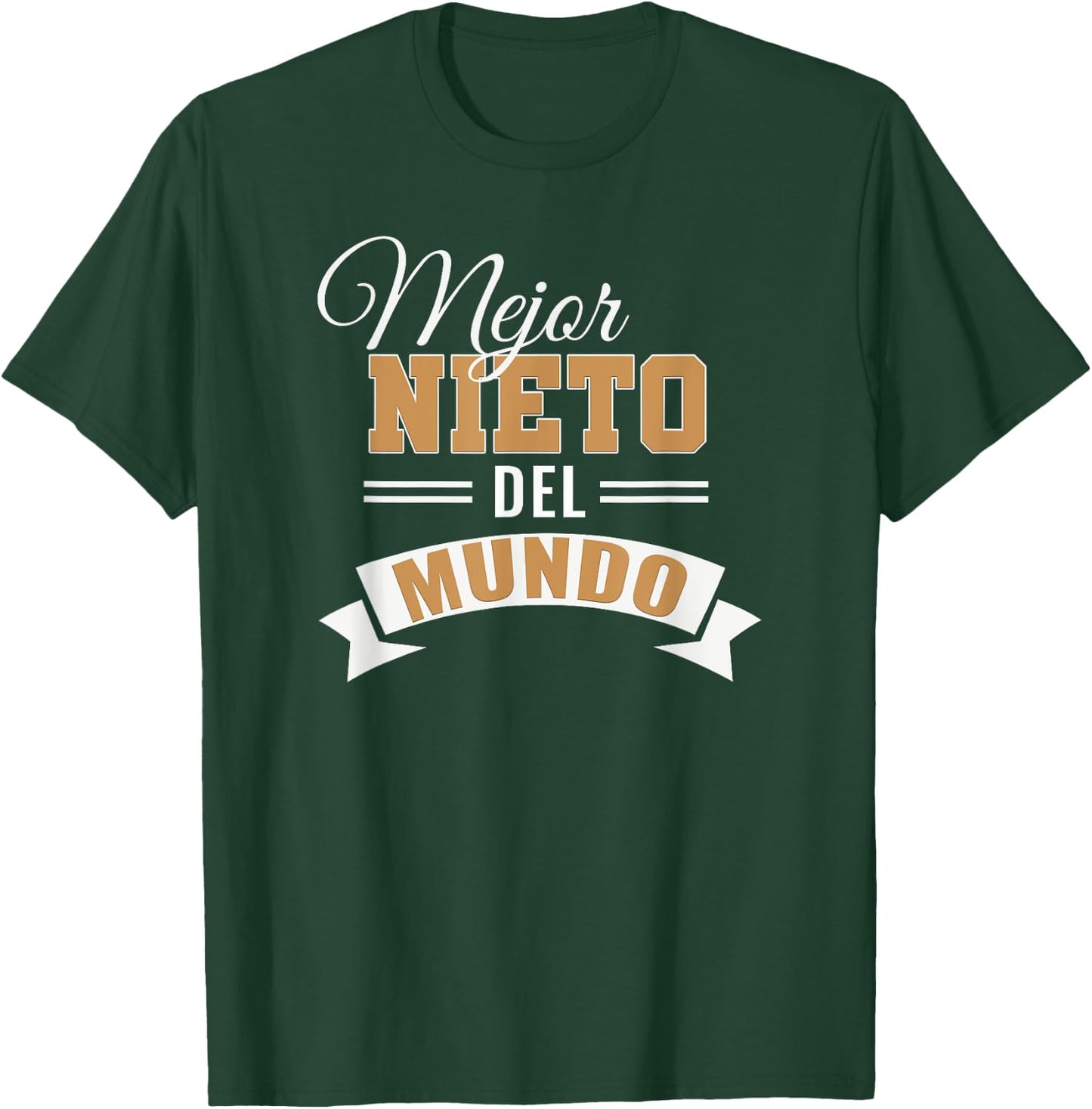 Mejor Nieto Del Mundo Spanish Grandson T-Shirt - T-Shirt | Forest