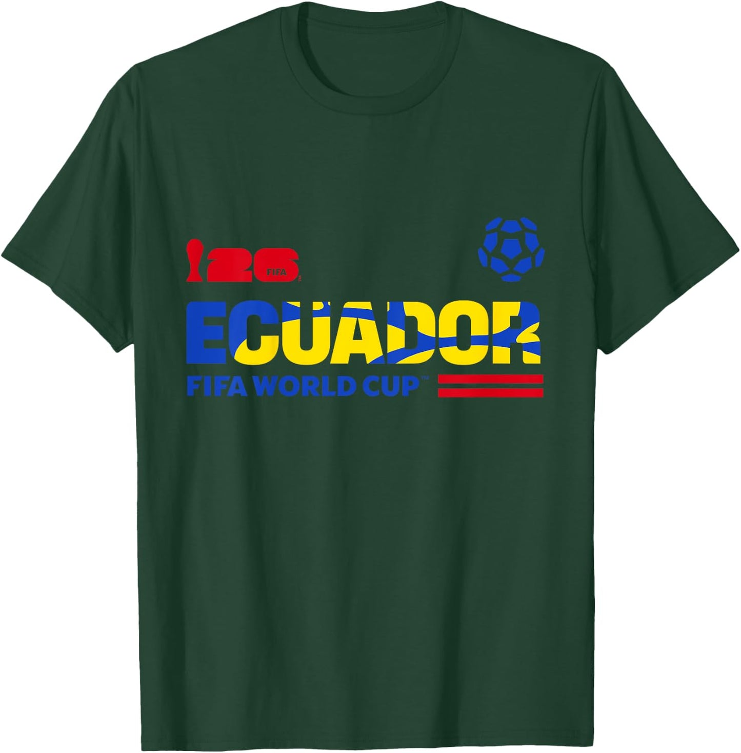 Kids FIFA World CUP26 Qualifier Ecuador T-Shirt - T-Shirt | Forest