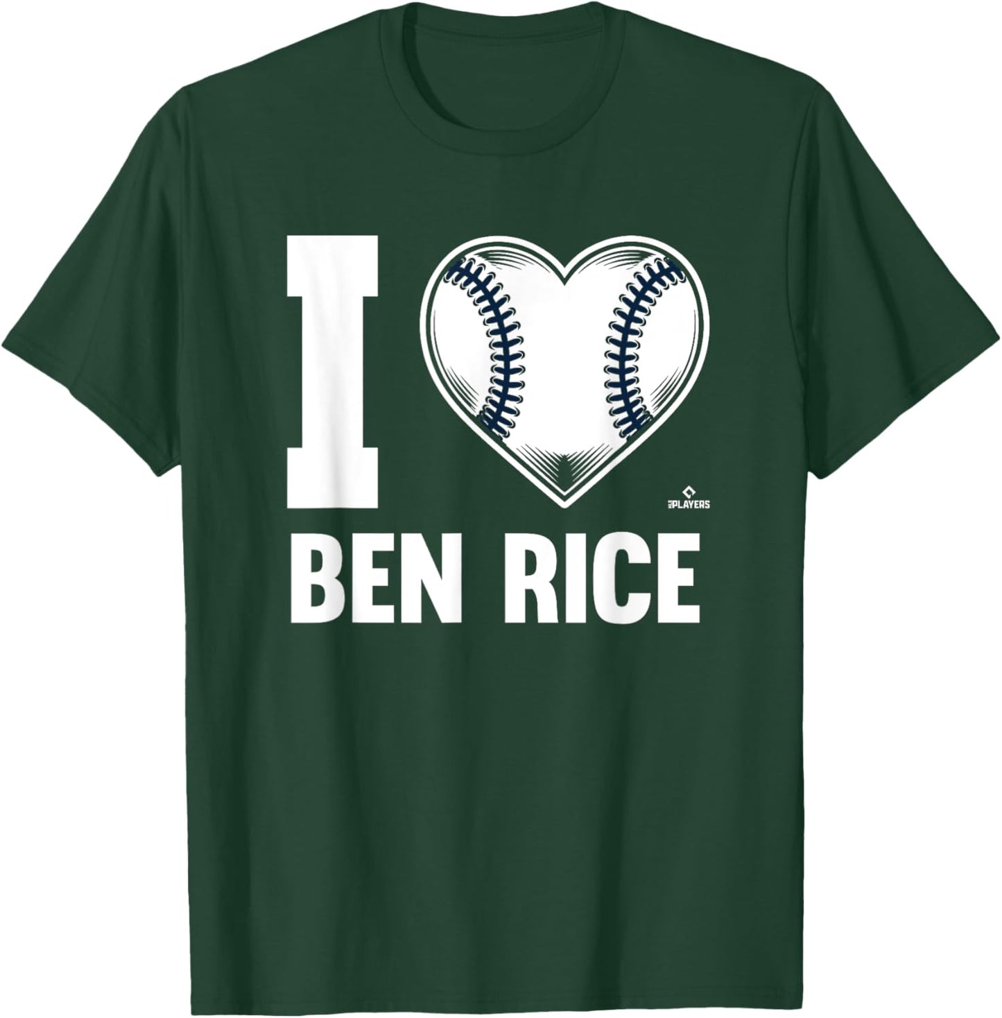 I Heart Ben Rice Prospect Baseball Fan Gear T-Shirt - T-Shirt | Forest