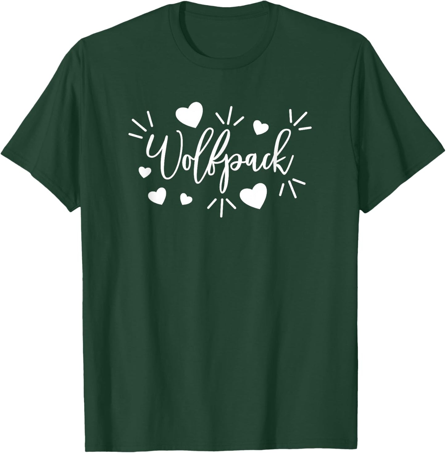 AS Wolfpack sports team mascot T-Shirt - T-Shirt | Forest