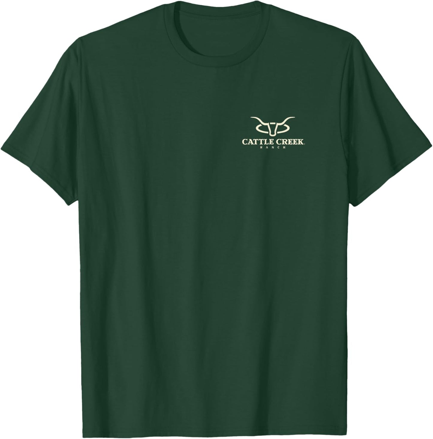 Cattle Creek Roping Western Graphic T-Shirt - T-Shirt | Forest