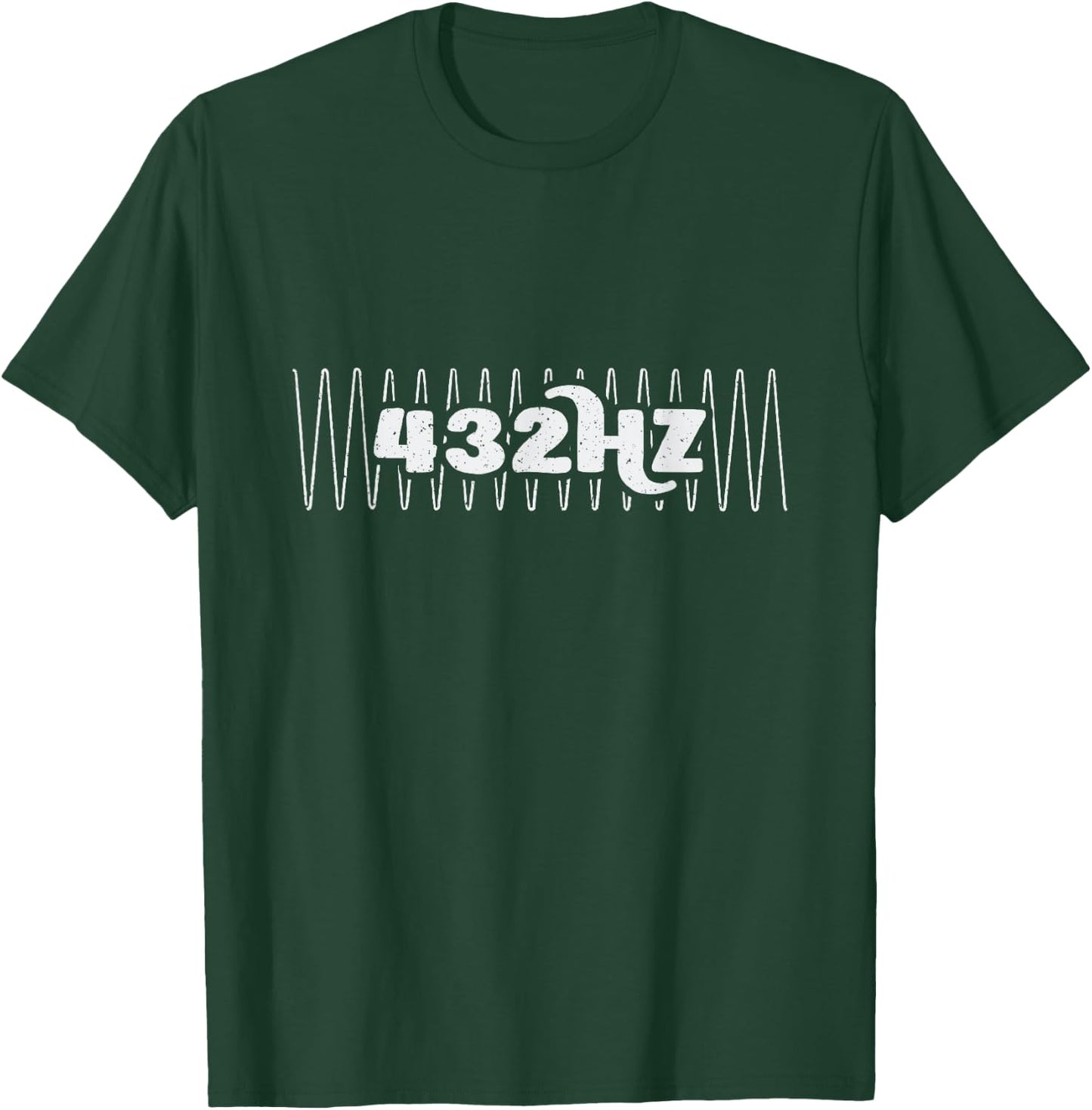 432 Hz Sacred Frequency Hertz Pi, Spiritual Tune With Nature T-Shirt - T-Shirt | Forest
