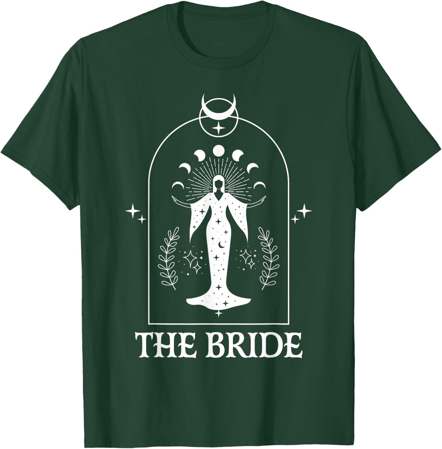 The Bride Coven Witch Bachelorette Matching Gothic Halloween T-Shirt - T-Shirt | Forest