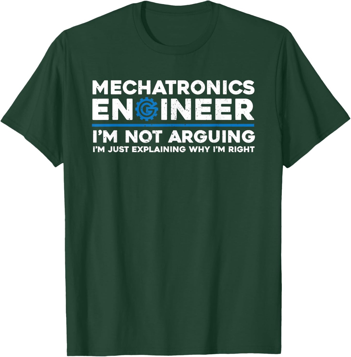 Funny Mechatronics Engineer Humor Mechatronic Engineering T-Shirt - T-Shirt | Forest