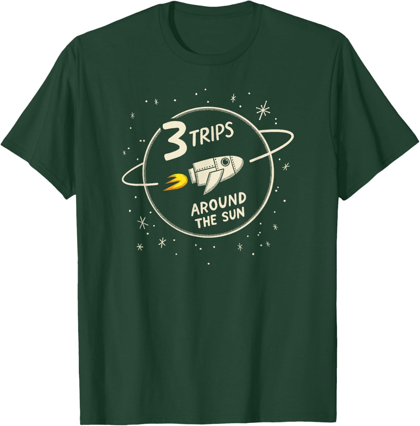 3rd Birthday Children's Room Theme T-Shirt - T-Shirt | Forest