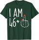 I Am 46 Plus 1 Middle Finger Funny 47th Women's Birthday T-Shirt - T-Shirt | Forest